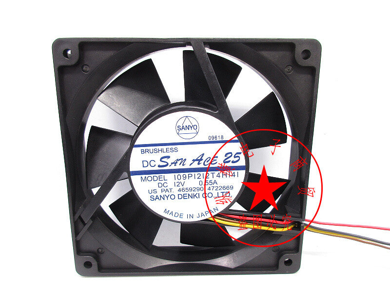 Sanyo 109P1212T4H141 12V 0.55A 12CM 12025 cooling fan