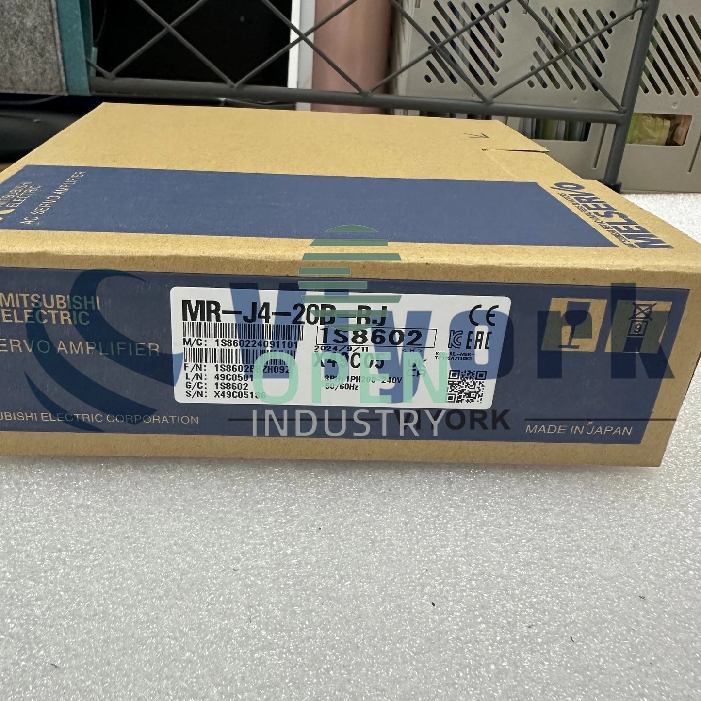 1PCS Mitsubishi MR-J4-20B-RJ SERVO DRIVE