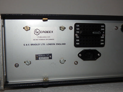 Used Bradley Electronics Oscilloscope Calibrator Type 192 - BRADLEY