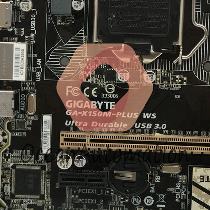 Gigabyte GA-X150M-PLUS WS LGA 1151 Socket Intel C232 DDR4 Motherboard