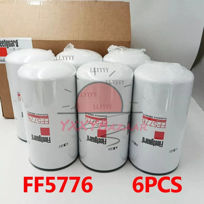 6 Pack FF5776 Fuel Filter For Fleetguard FF5776 ISX 2893612 Cummins