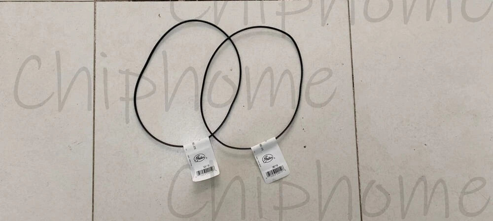 2PCS Jet Lathes 5M710 GATES Polyflex V-Belt Fits