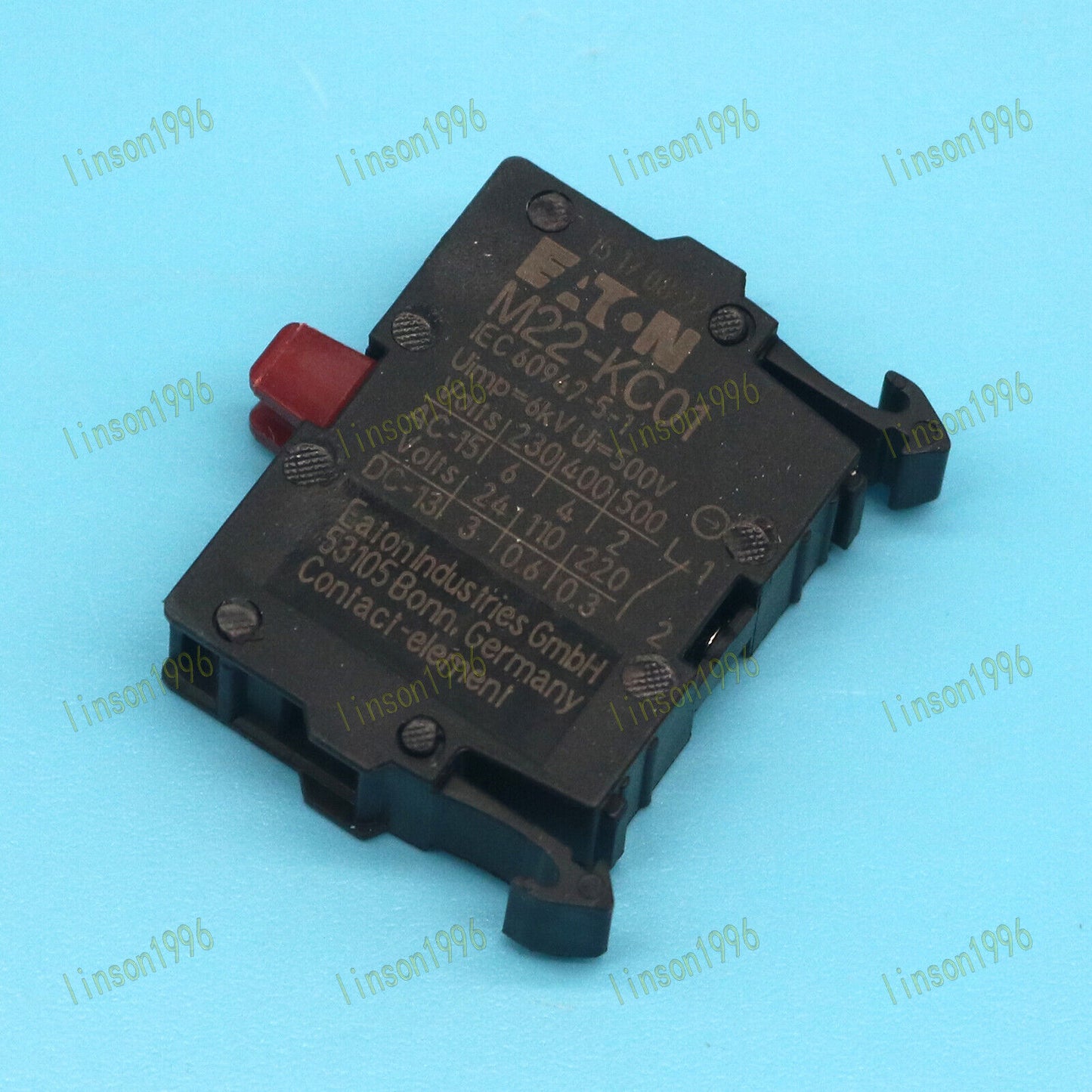 10PC Eaton M22-KC01 Auxiliary Contact - EATON