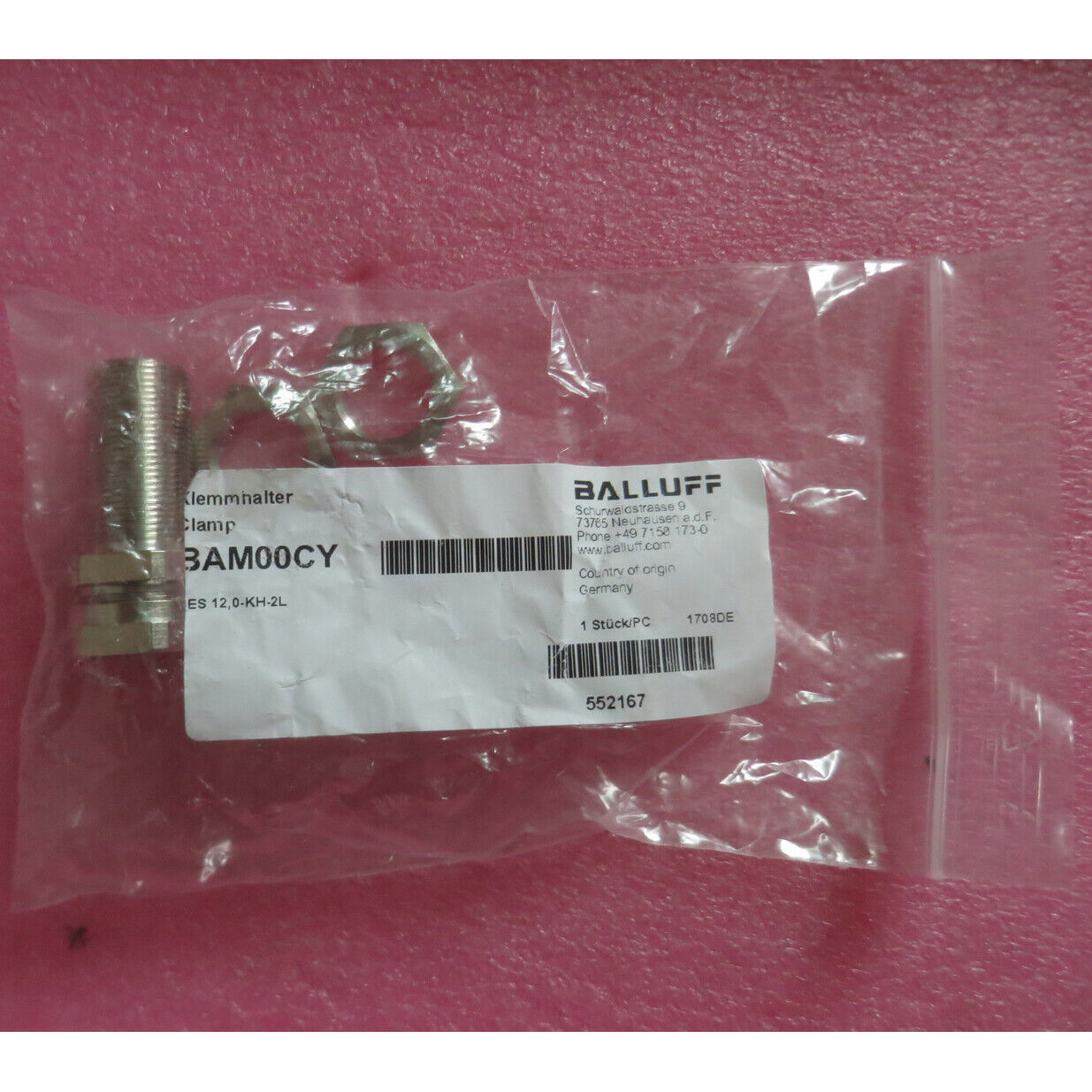 BES 12,0-KH-2L BAM00CY Fast Ship - BALLUFF