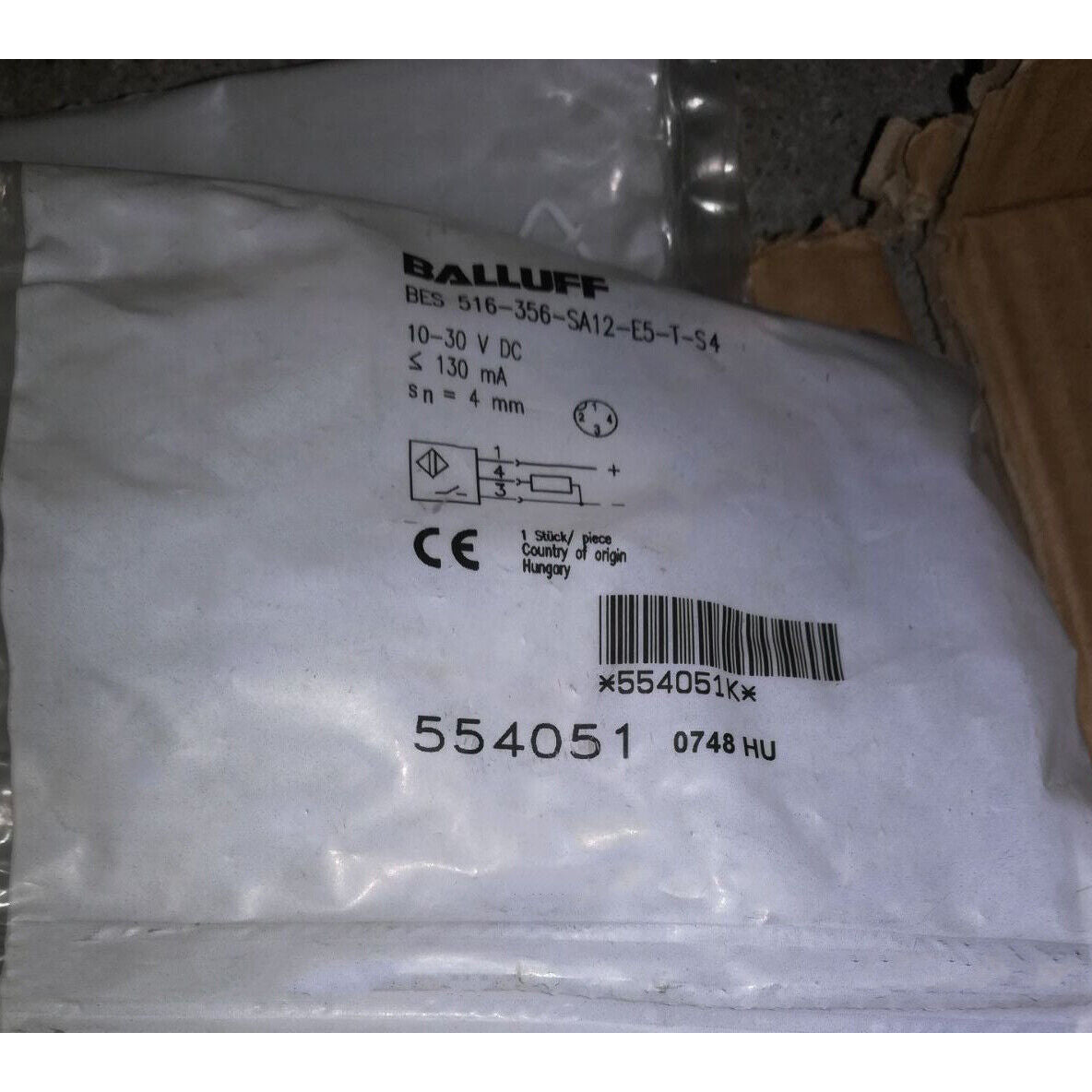 ONE BALLUFF BES 516-356 Proximity Switch - BALLUFF
