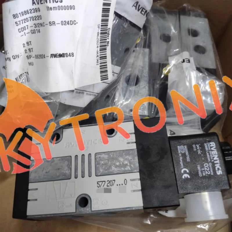 1PC AVENTICS Reversing Valve 5772070220 24V Solenoid Valve Free delivery