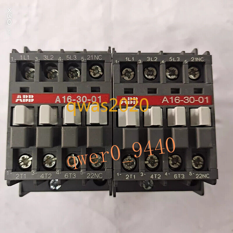 new 1Pc  ABB Contactor A16-30-01 AC24V