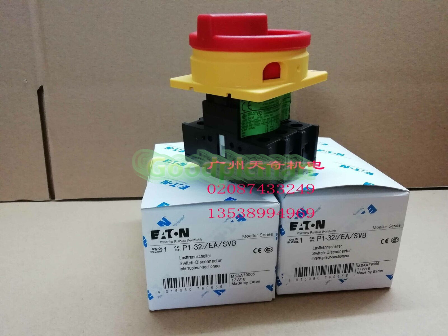 For EATON Moeller isolating switch P1-32/EA/SVB P132EASVB 1Pcs/