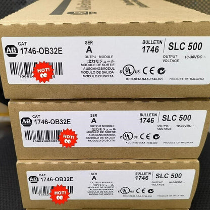 New Factory Sealed AB 1746-OB32E SER A SLC 500 32-Ch DC Output Module - ABB