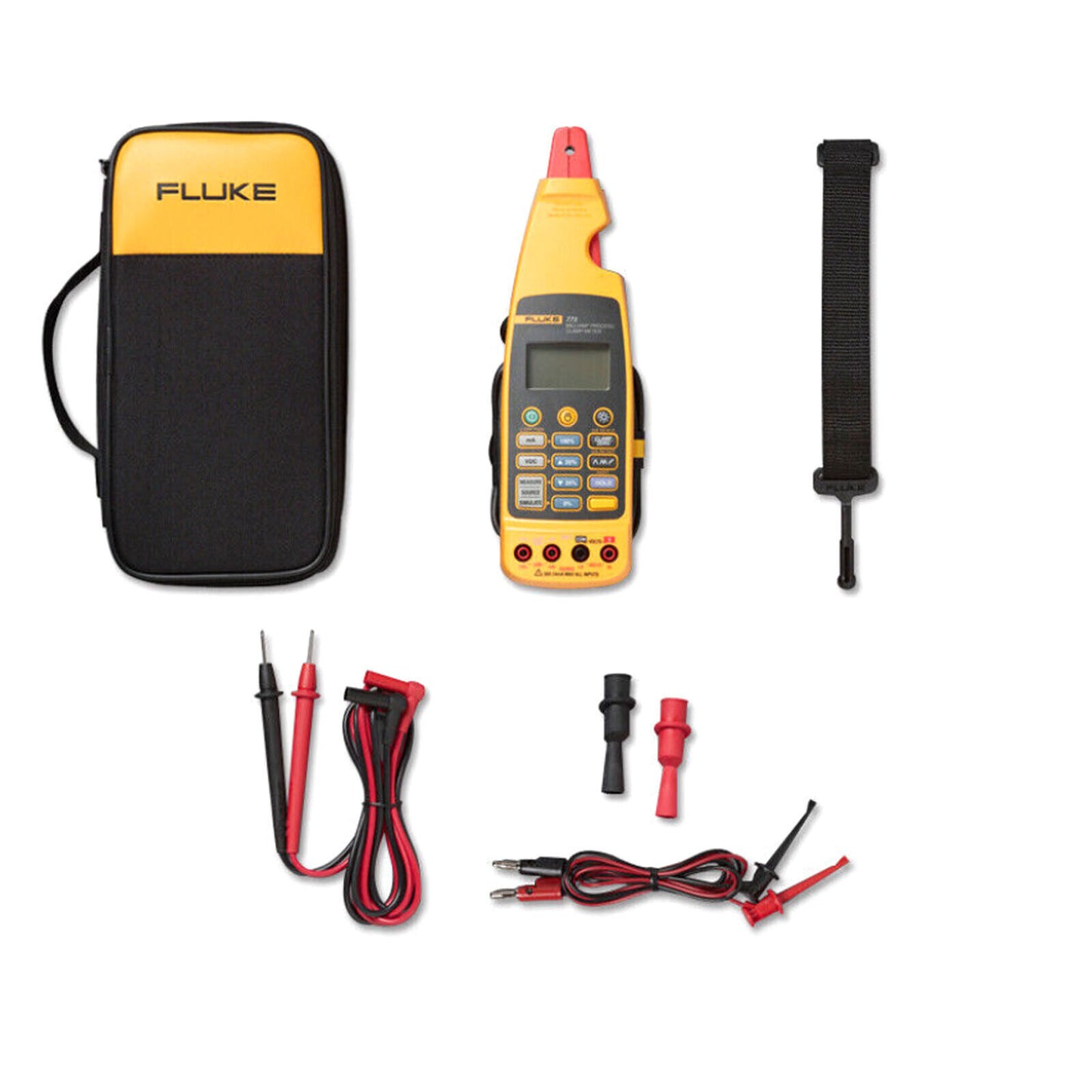 Fluke 773 Milliamp Process Clamp Meter with Soft Case F773 - Durable Clamp Meter for Industrial Use - FLUKE
