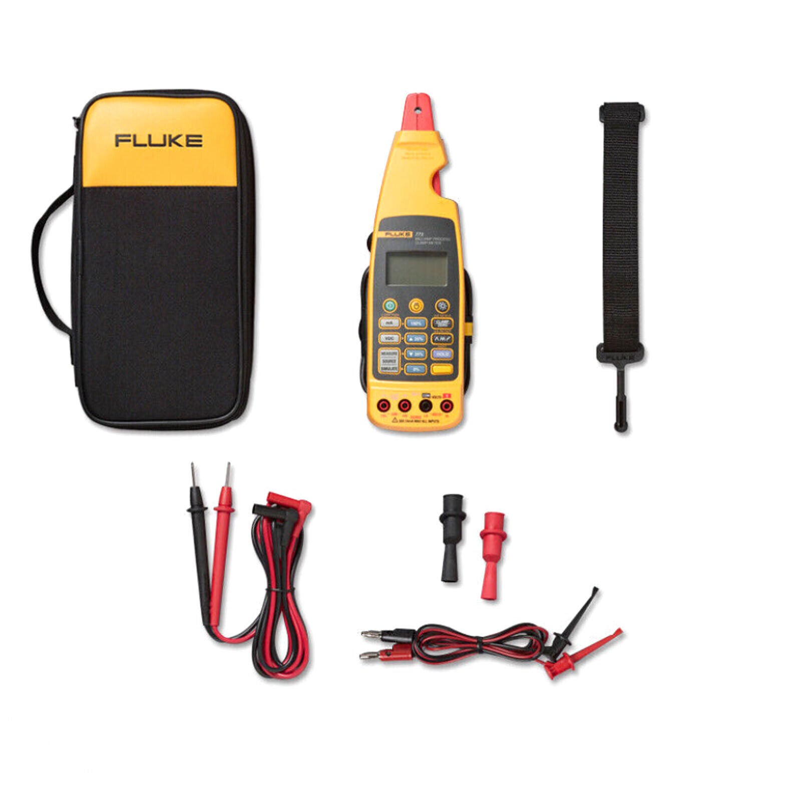 new Fluke 773 Milliamp Process Clamp Meter with soft case F773 Fluke