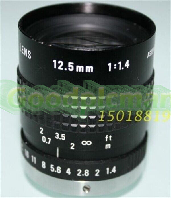 1Pcs Cosmicar Pentax 12.5MM 1:1.4 tx