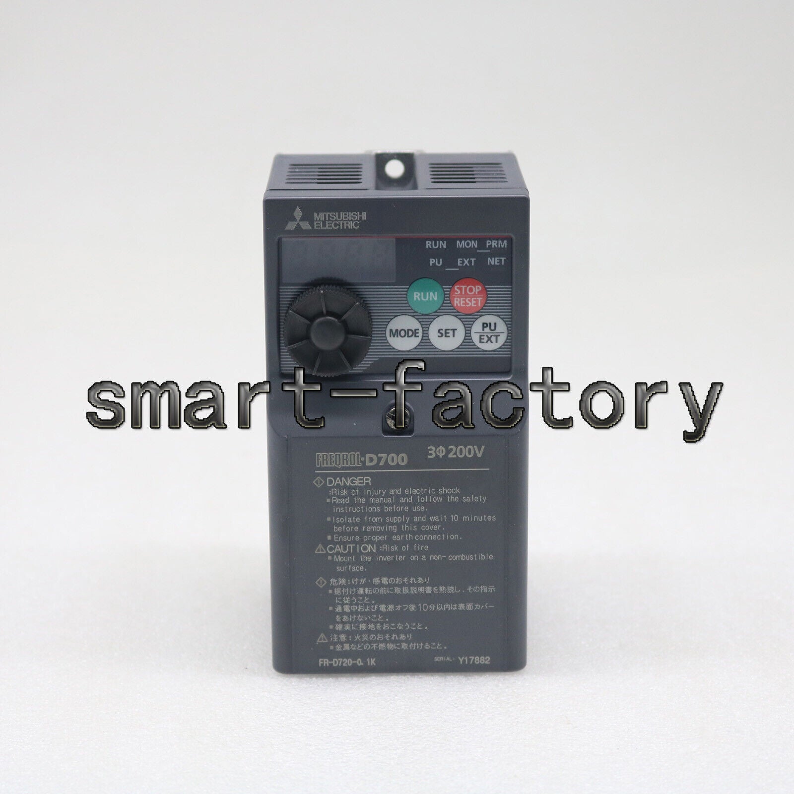 Mitsubishi Inverter FR-D720-0.1K 1-Year Warranty - MITSUBISHI