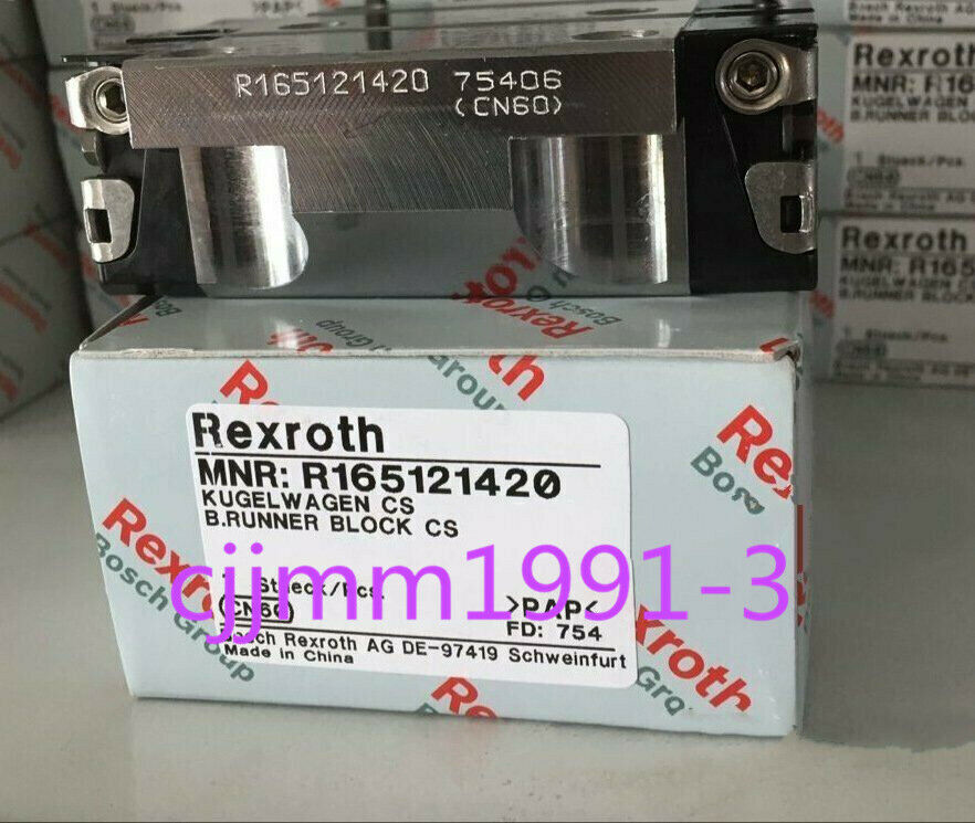 new 1PC  REXROTH slider bearing R165121420 REXROTH