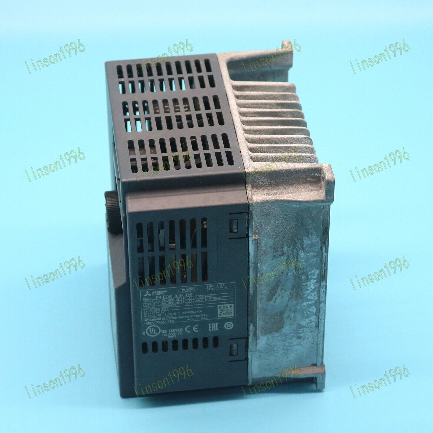 Mitsubishi Frequency Converter used ONE FR-E740-0.4K-CHT - MITSUBISHI