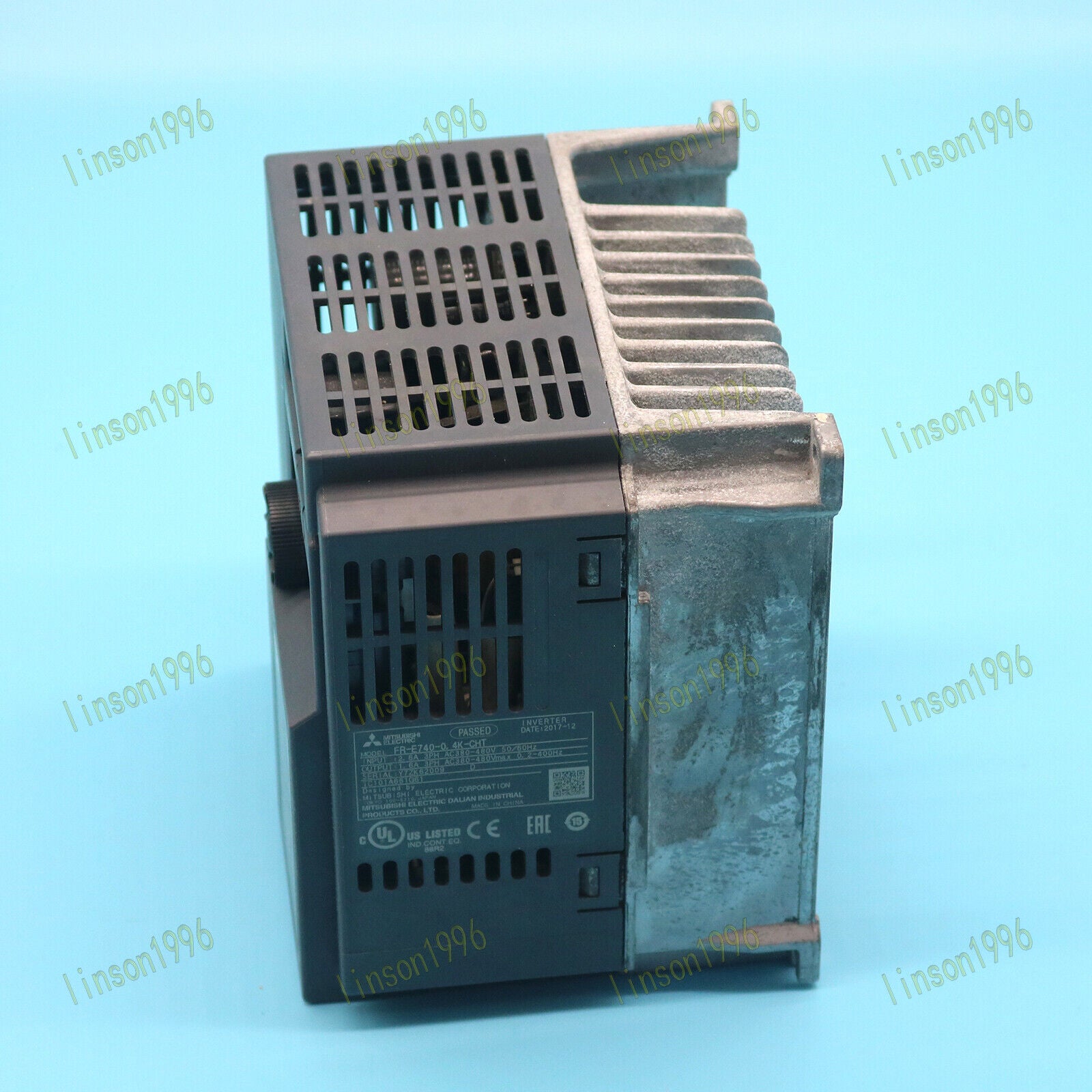 Mitsubishi Frequency Converter used ONE FR-E740-0.4K-CHT - MITSUBISHI