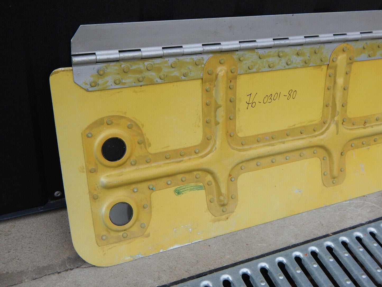 used MiG-21 Russian Military Aircraft Part Panel Fuselage Plate Mig Su - KOEED