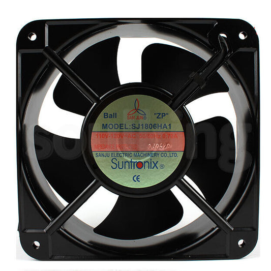 new SANJUN SJ1806HA1 110/120V 0.70A 18065 Industrial Cabinet Axial Fan - SANJUN