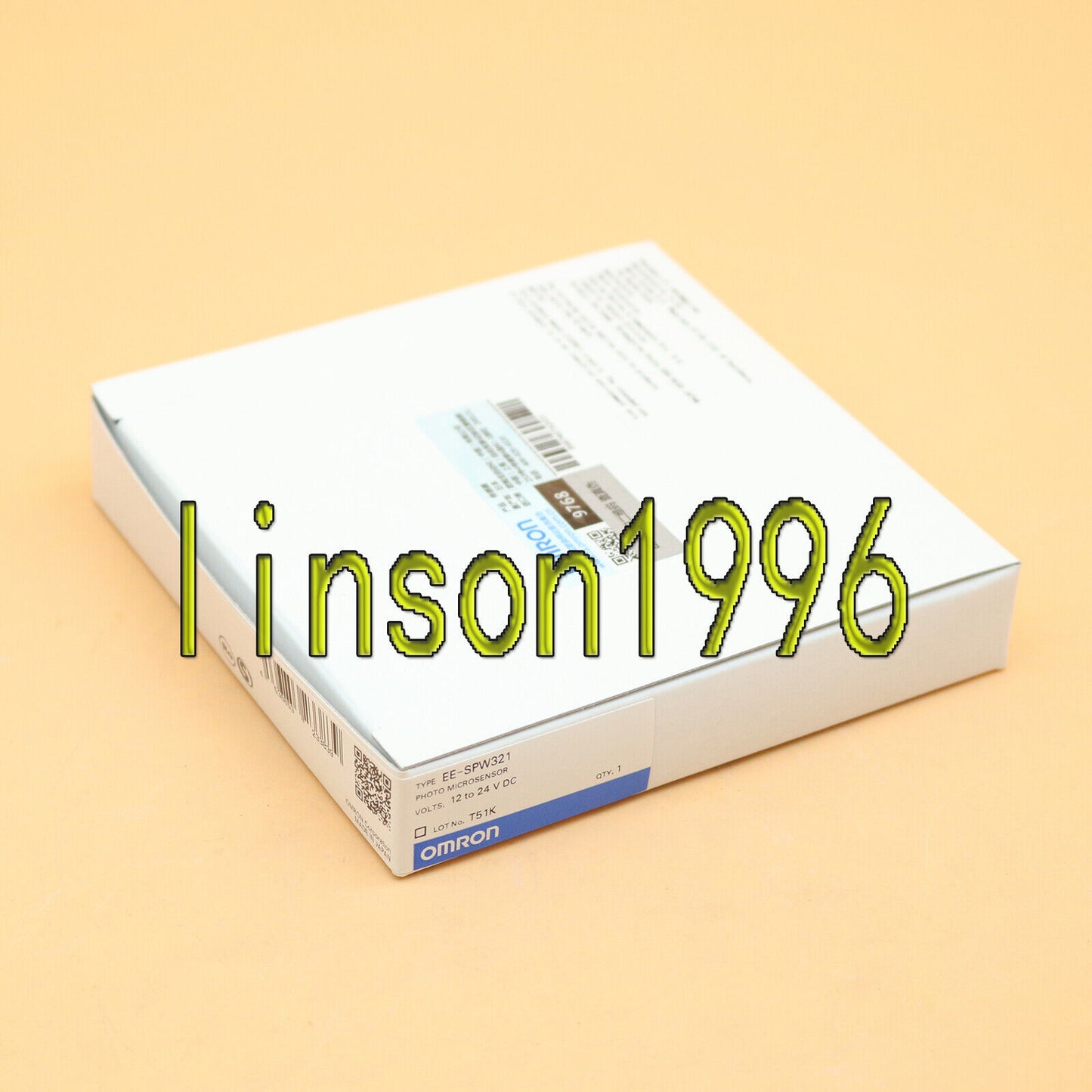 Omron EE-SPW321 12-24VDC Photoelectric Sensor, 1-Year Warranty - OMRON