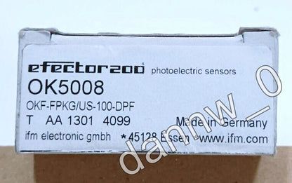 New 1-Piece Pressure Sensor IFM OK5008 in Box - IFM