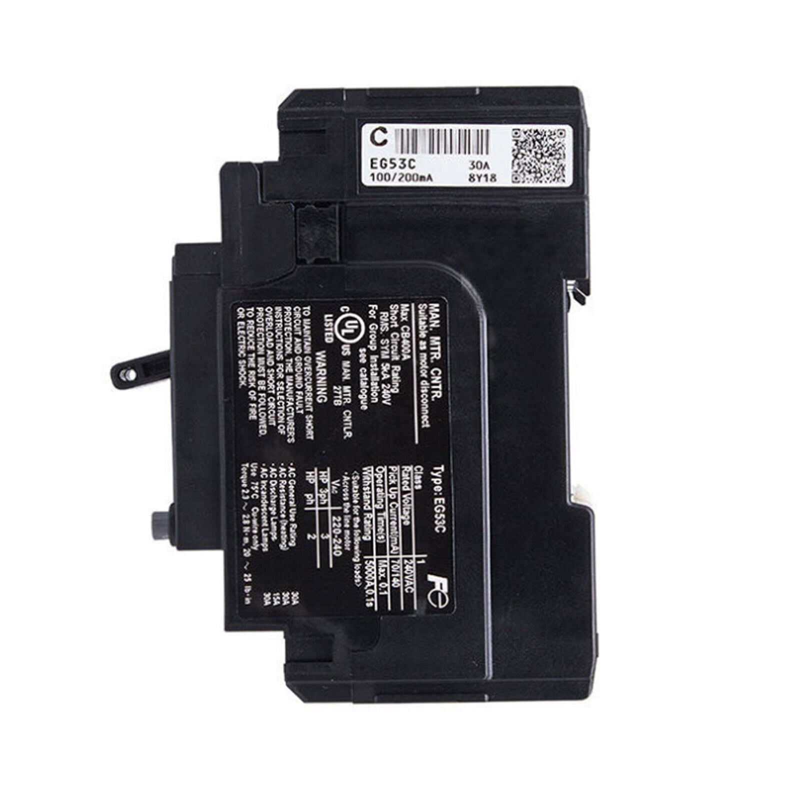 FUJI SG53C Three-Phase 30A Circuit Breaker - FUJI