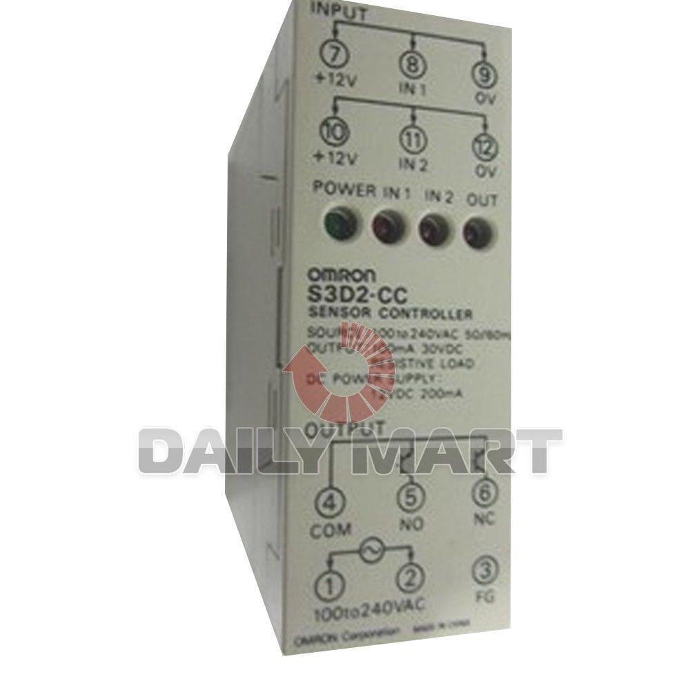 new OMRON S3D2-CC PLC SENSOR PROCESS CONTROLLER - OMRON