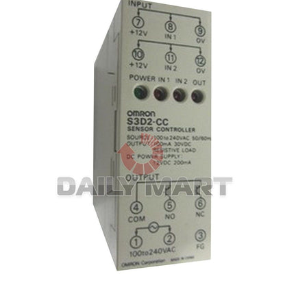 new OMRON S3D2-CC PLC SENSOR PROCESS CONTROLLER - OMRON