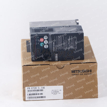 FR-E720-0.75K Inverter, High-Power Inverter, MITSUBISHI Inverter, 0.75 KVA Inverter, 50/60Hz Inverter, 208VAC Inverter - MITSUBISHI