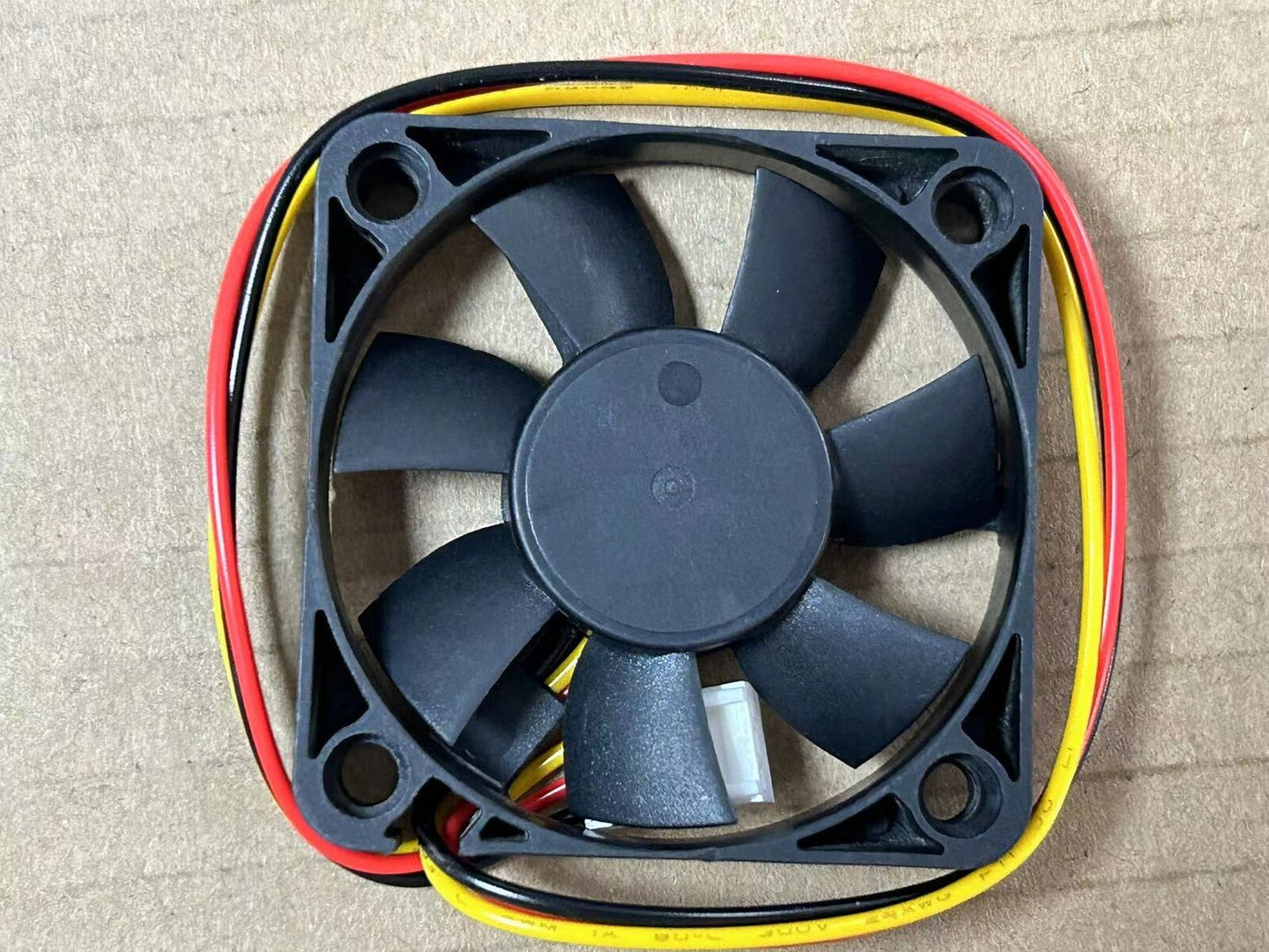 new Y.S.TECH FD125010MB 12V 50 * 50 * 10 double ball 3 wire cooling fan