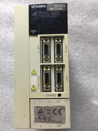 used Mitsubishi MR-J2-40C servo drive tested good condition - MITSUBISHI