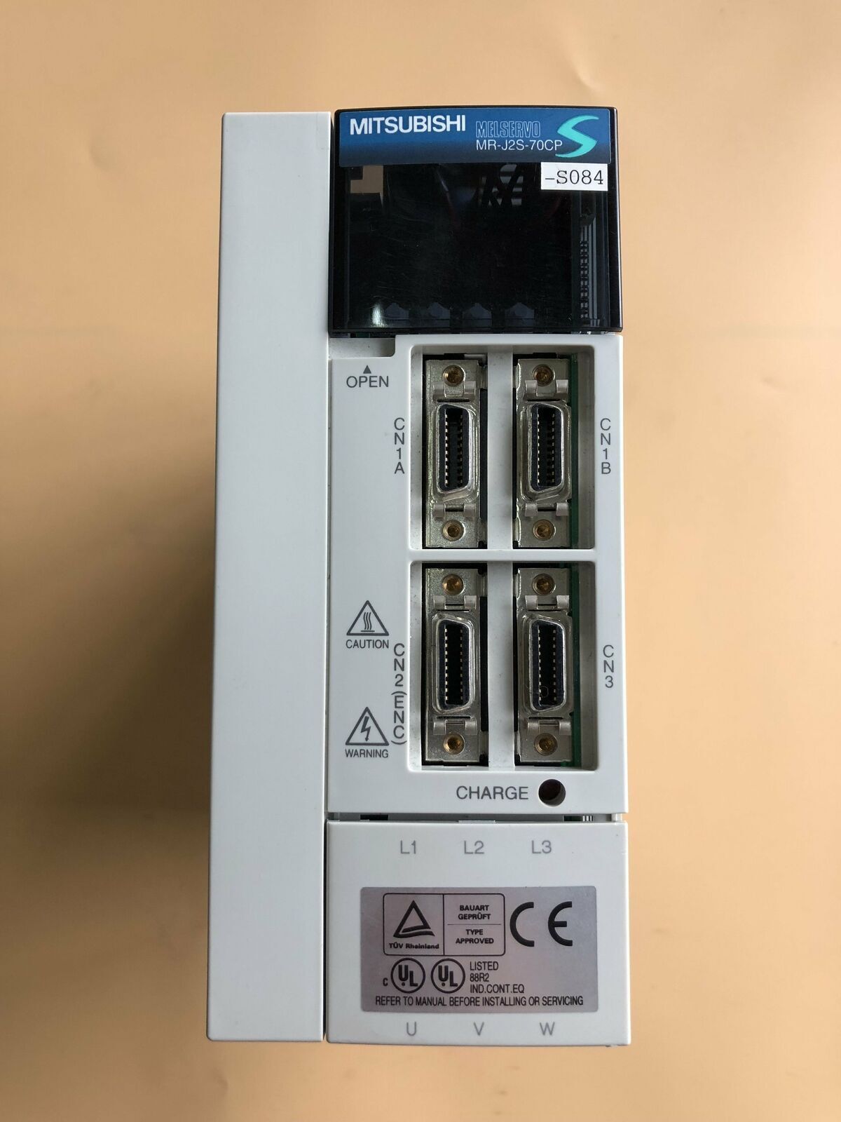 Mitsubishi MRJ2S70CPS084 servo drive test OK - MITSUBISHI