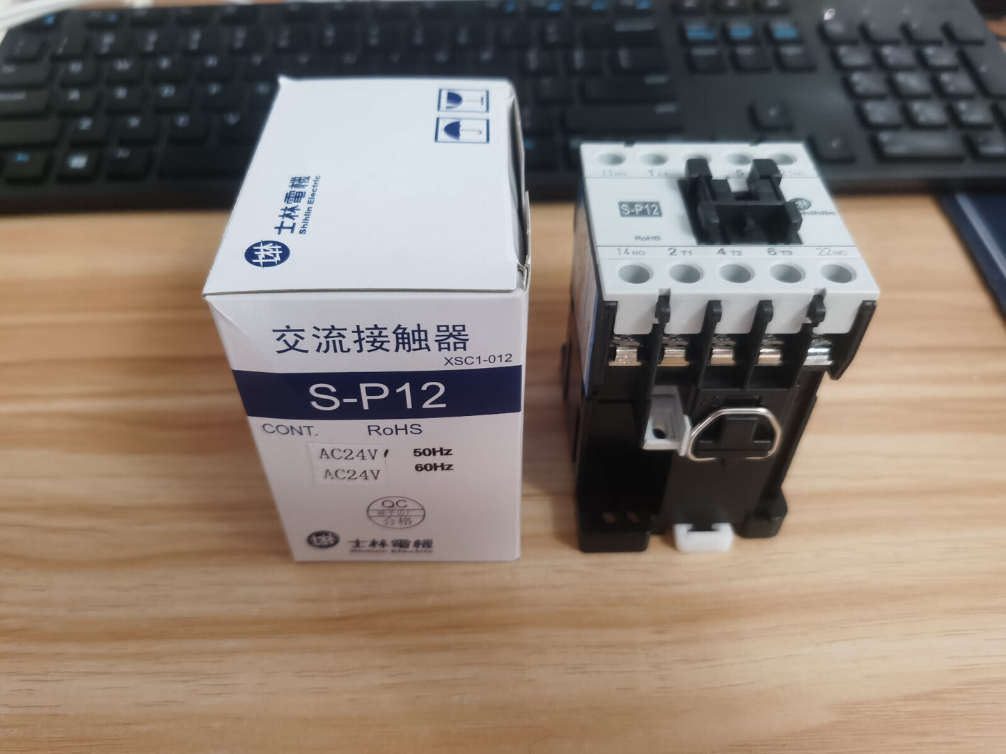 Shihlin S-P12 SP12 XSC1-012 AC Contactor 1NO+1NC