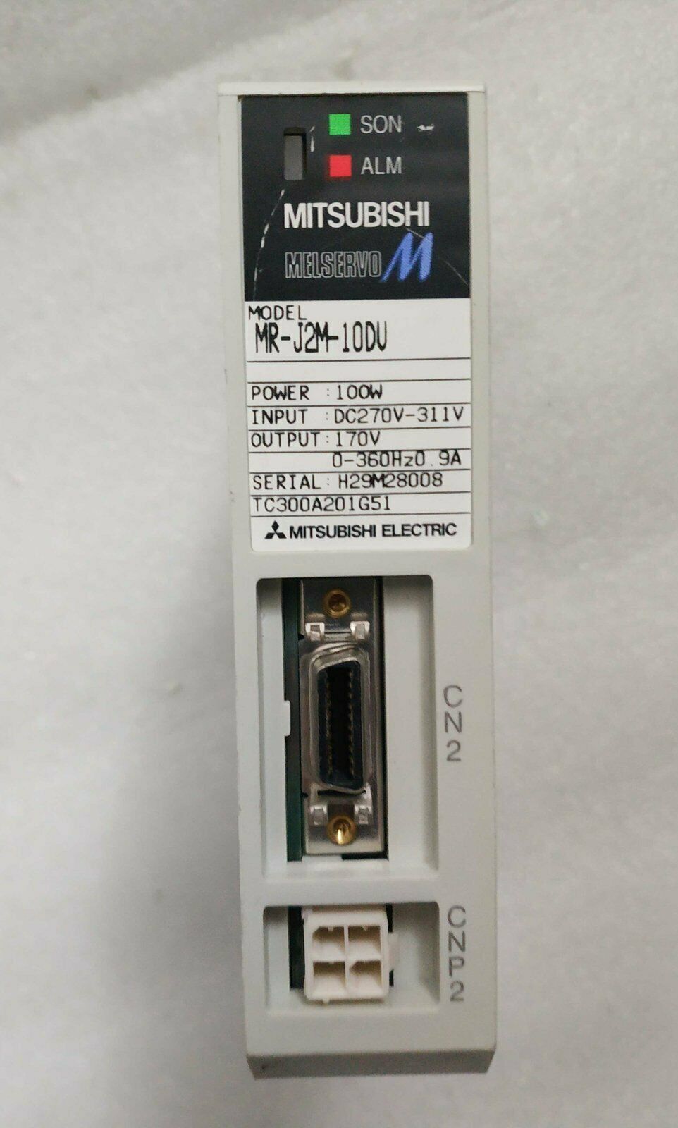 used Mitsubishi MRJ2M10DU fully tested servo drive - MITSUBISHI