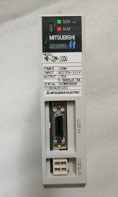 used Mitsubishi MRJ2M10DU fully tested servo drive - MITSUBISHI
