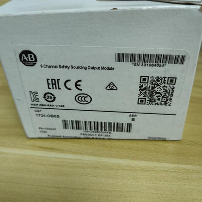 AB 1734OB8S Ser B 8 Channel Safety Sourcing Output Module New Sealed - AB