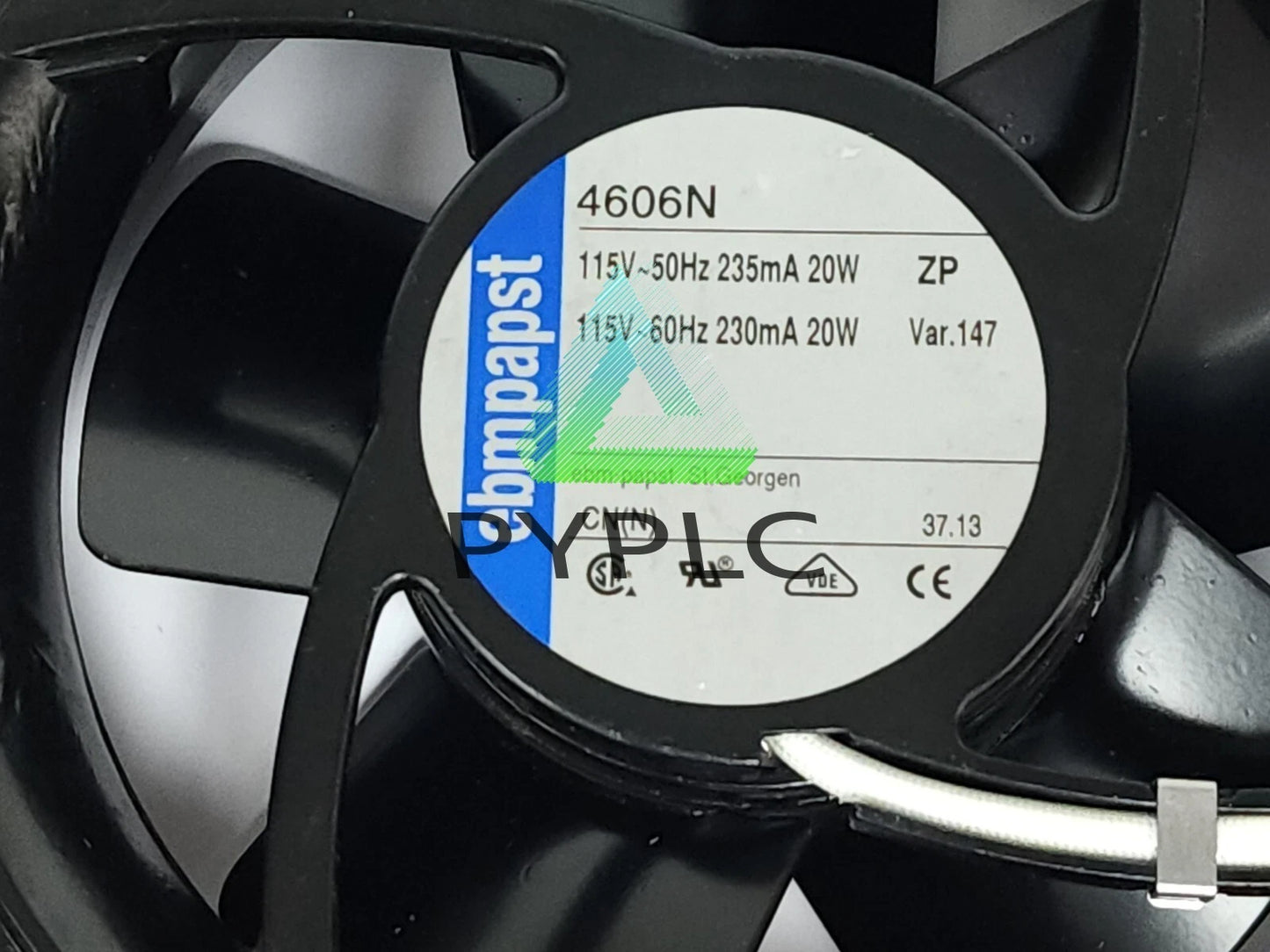 Ebmpapst 4606N Axial Fan 115VAC 19/18W 120*120*38mm Network Cabinet Cooling Fan