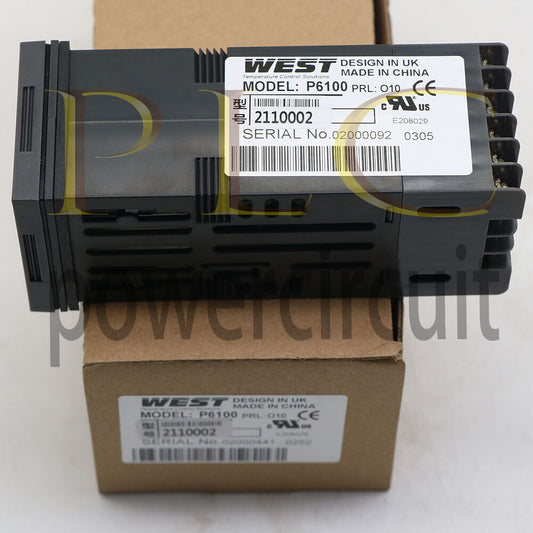 new WEST P6100-2110002 Temperature Controller P61002110002 - WEST