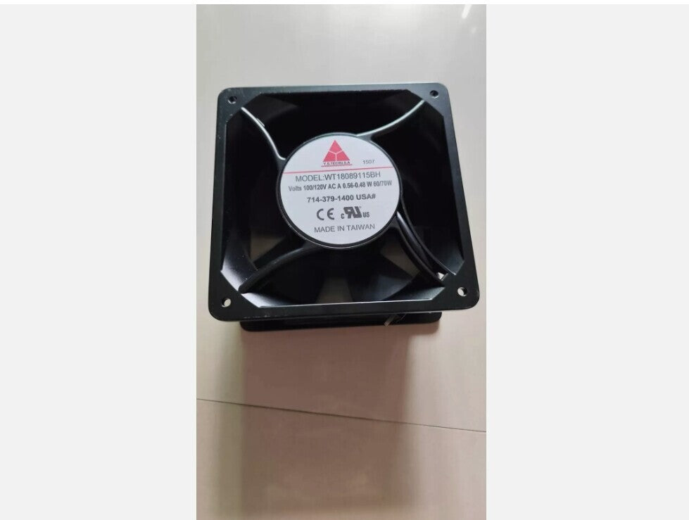 1 PCS Y.S.TECH Fan WT18089115BH AC 100/120V 17689 17.6cm cooling fan