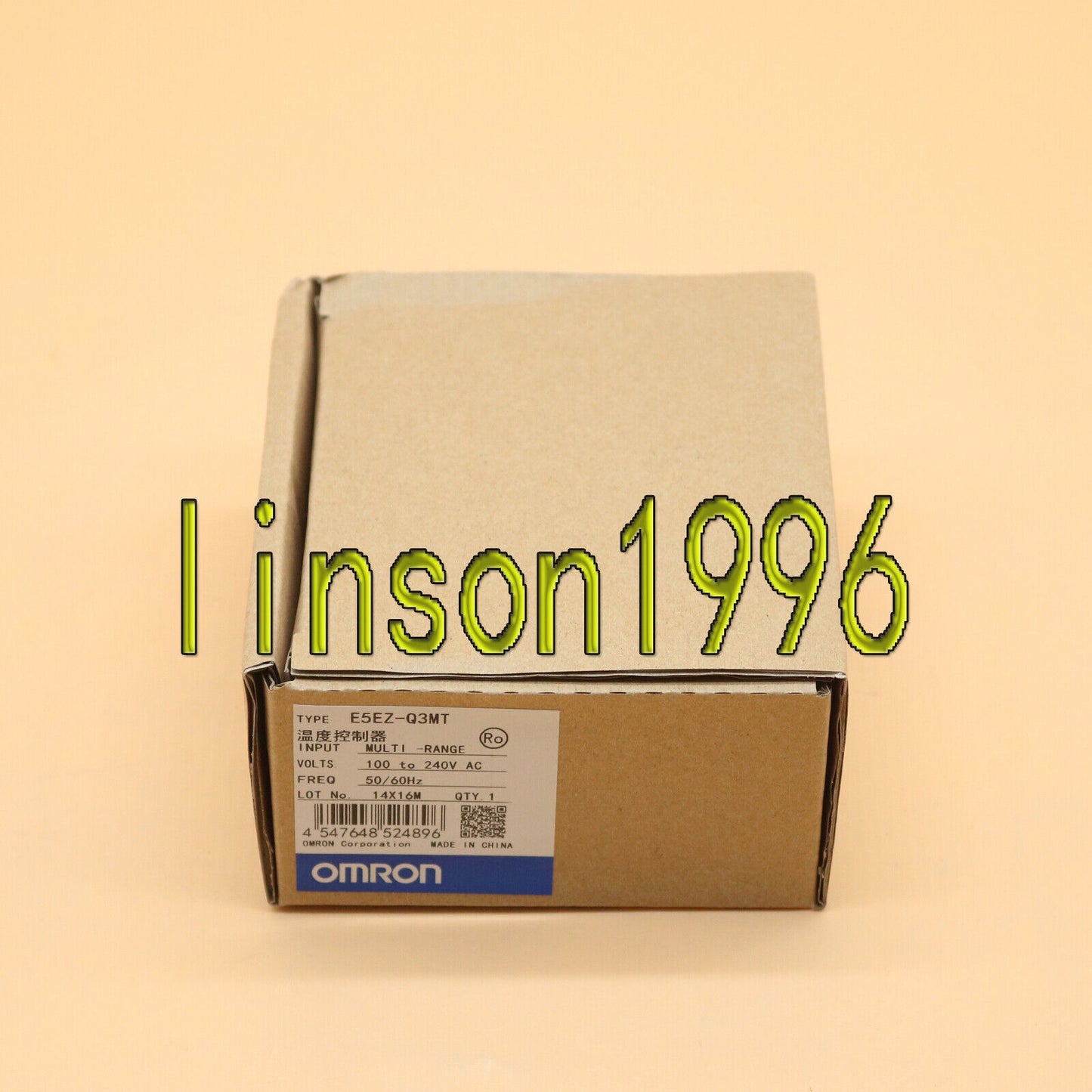 Omron Temperature Controller E5EZ-Q3MT 100-240VAC In Box Ship - OMRON