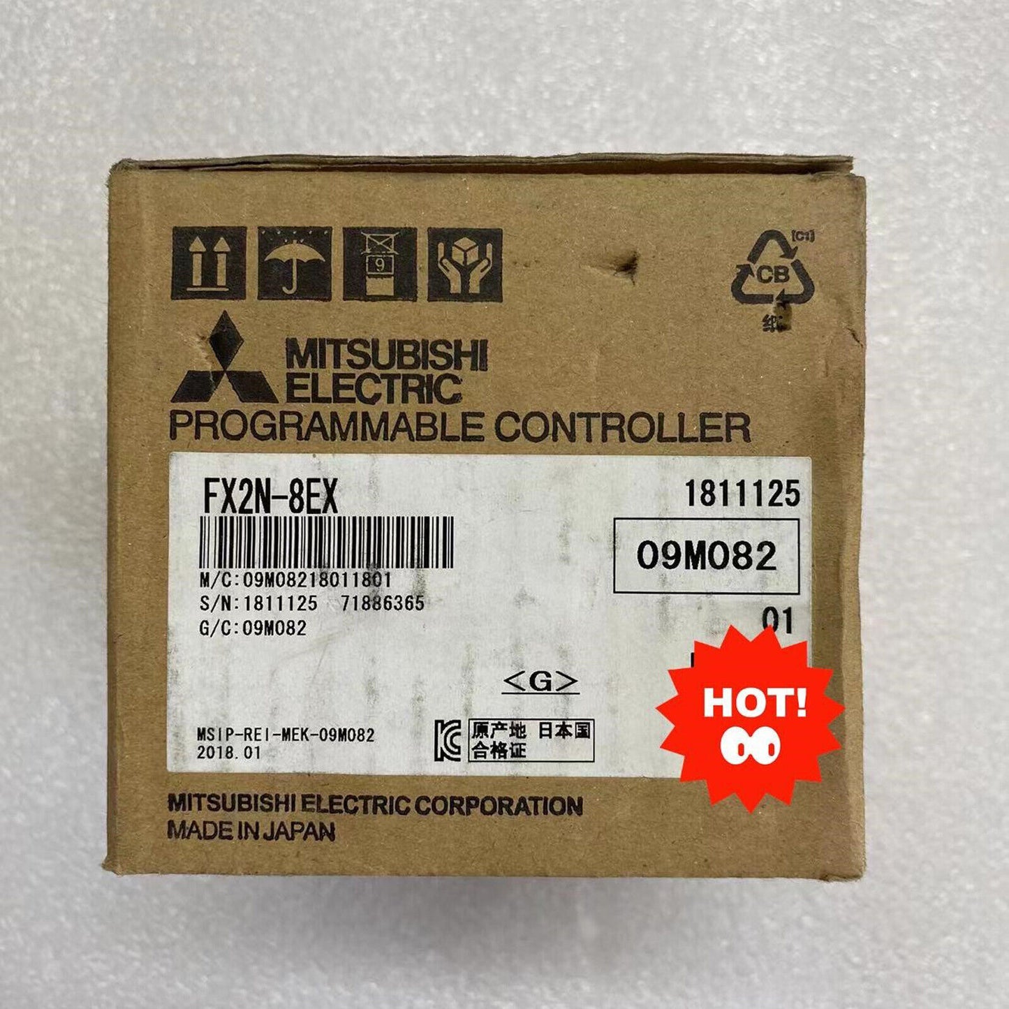new 1Pc Mitsubishi Programmable Controller PLC Module FX2N-8EX 1year - MITSUBISHI
