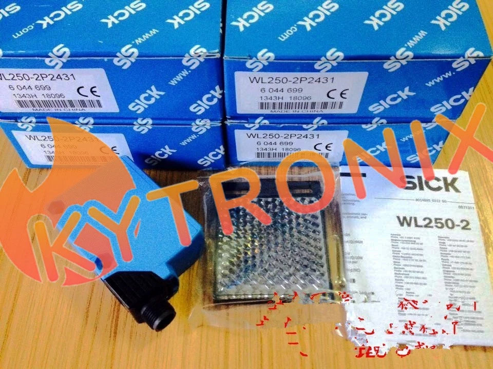1Pcs SICK photoelectric switch WL250-2P2431 6044699