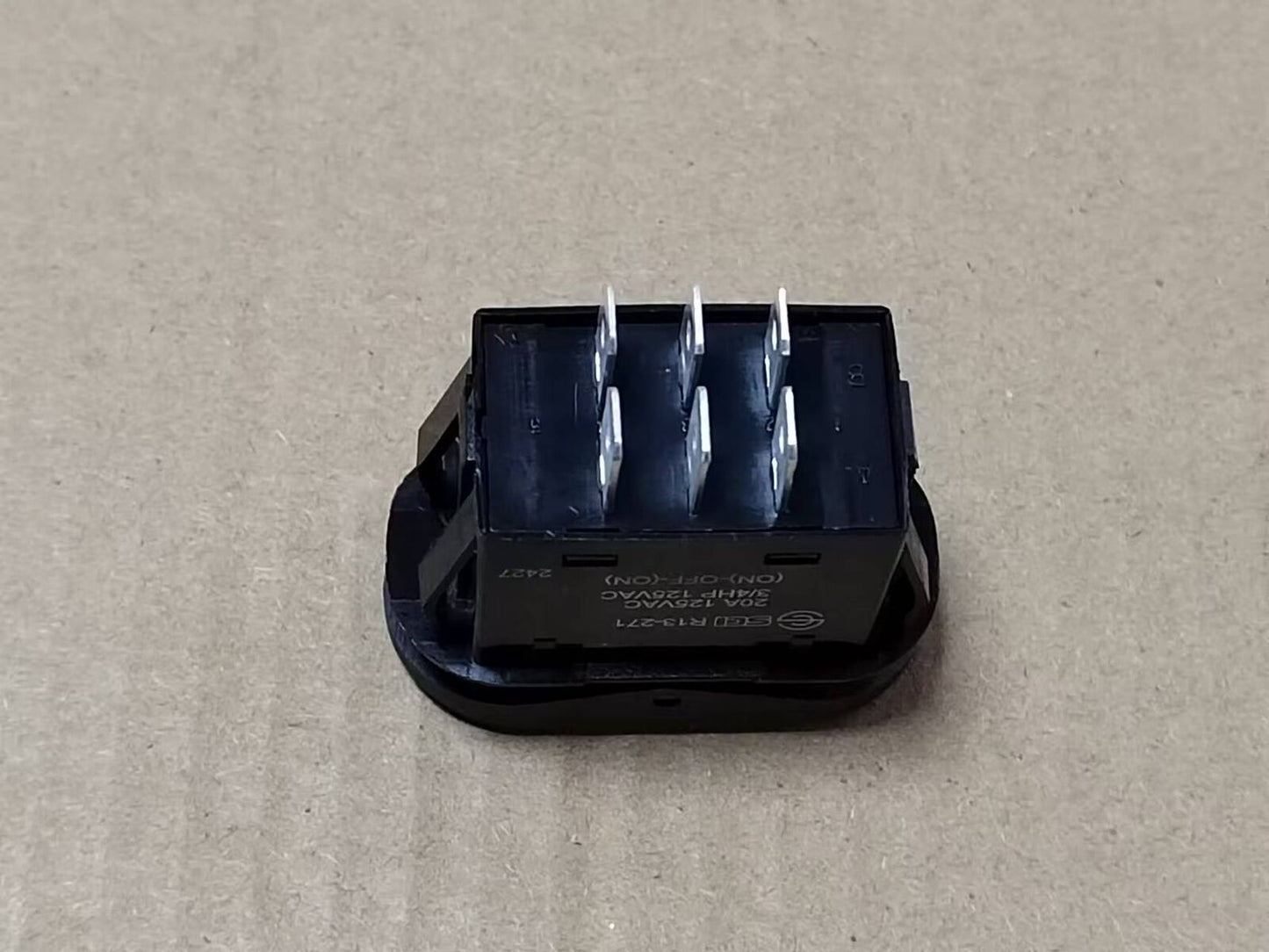 new 1PC SCI R13-271 6Pins 3 positions 20A/125VAC Rocker Switch