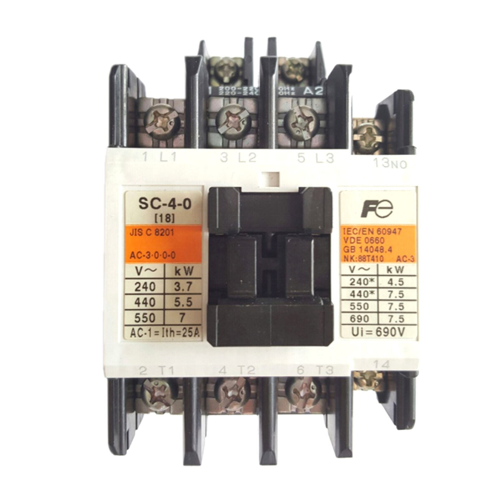 Fuji Electromagnetic AC Contactor SC-03 110V 1 piece - FUJI