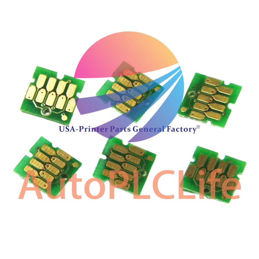 10PC X White Ink Cartridge Chip T725A1 + T725A2 For Epson F2000 F2130 F2100