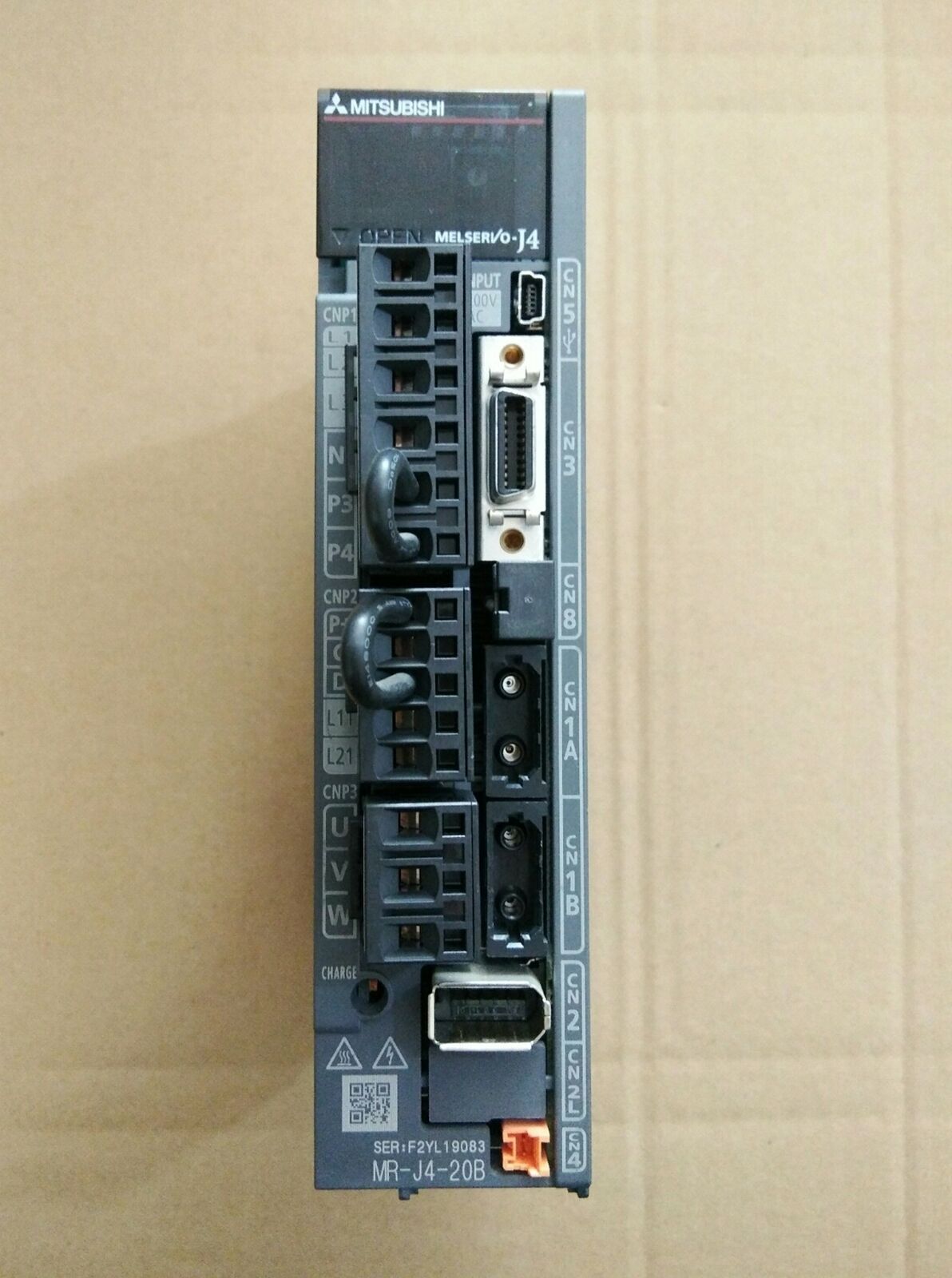 Mitsubishi Servo Driver MR-J4-20B Used and Tested - MITSUBISHI