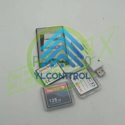 Reader FANUC 128MB/256/512/1G/2G CF Compact Flash Card+CF-PCMCIA Adapter+SSK~