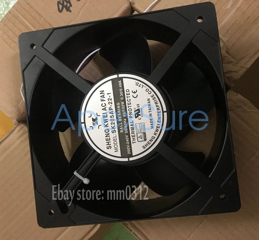 SHENG KWEI AC FAN SK205AP-22-1 205*205*72mm 220V cooling fan very good quality