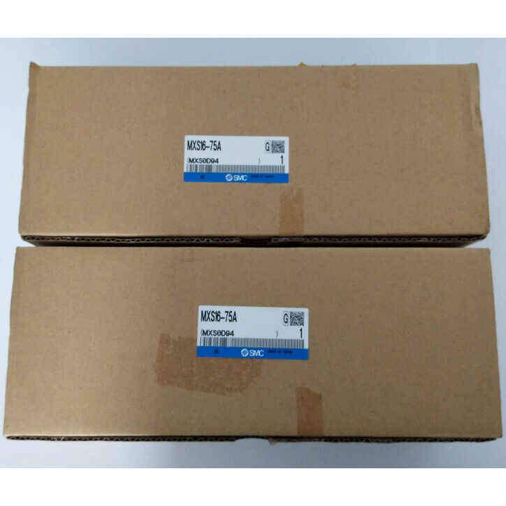 SMC MXS16-75A pneumatic slide cylinder - SMC
