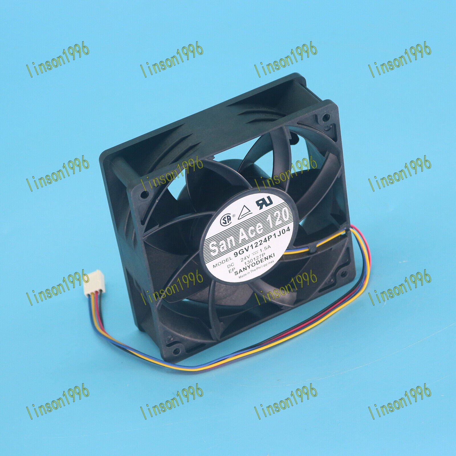 new 1PCS  For SANYO 9GV1224P1J04 San Ace120 24V 1.5A Cooling Fan SPOT STOCK SANYO