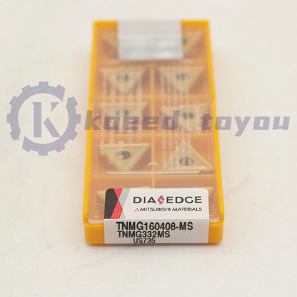 10PCS/Box Mitsubishi TNMG160408-MS US735 TNMG332MS Carbide Insert